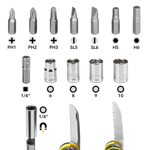 Мультитул TROTEC 15-в-1 фото 10