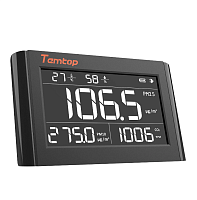 Temtop P1000 Настольный монитор качества воздуха CO2 PM2.5 PM10