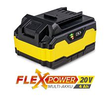 Дополнительный аккумулятор Flexpower 20 В 4,0 Ач
