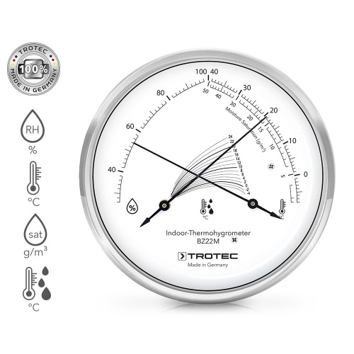 Термогигрометр Trotec BZ22M фото 4