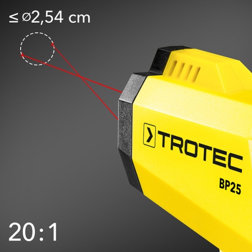 Пирометр TROTEC BP25 с измерением точки росы фото 8