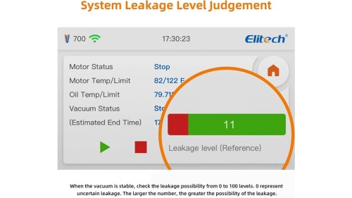 Интеллектуальный вакуумный насос Elitech V700 фото 4