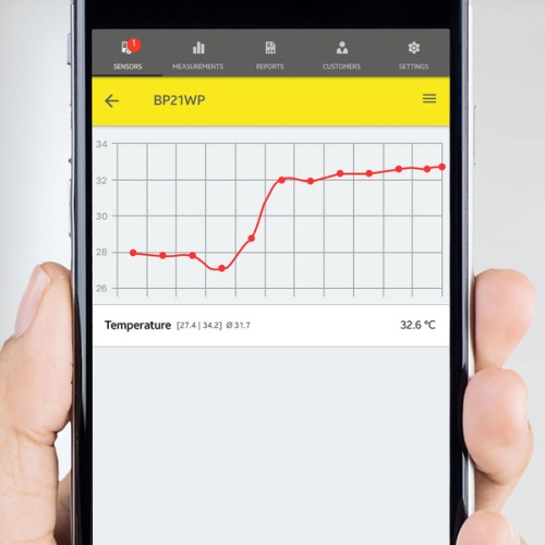 Пирометр Trotec BP21WP Bluetooth appSensor фото 11